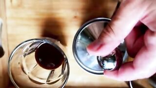 The curvy woman gets coffee and fucks with her husband in the morning