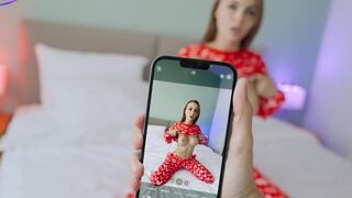 She asked to take photos but agreed to something more for money
