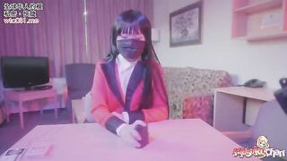 Yumeko Kakegurui lost a bet and had sex without panties