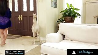 Reena Sky makes a sex tape with her neighbor Chanell Heart after being cuckold