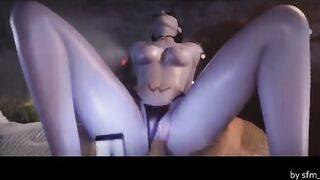 The best of Overwatch in animated style, enjoy DVA and Mercy action