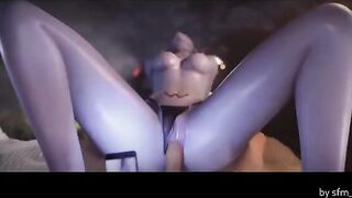 The best of Overwatch in animated style, enjoy DVA and Mercy action