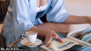 A married woman, Venera, got curious about BBC and indulged