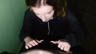 My parents are at home, let's fuck in the entrance hall