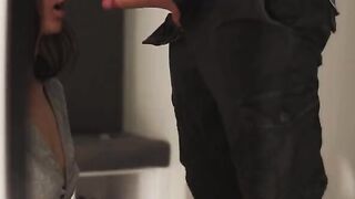My tinder date has a small dick | Cuckold cleanup