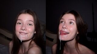 The cute amateur girl likes to have a rough sex with a man - MIRARI