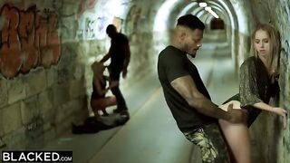 BLACKEDRAW The Best of Public Sex Compilation - the hottest interracial action out there!