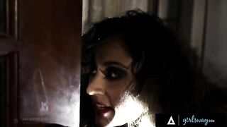 An investigator grilled the hooker Reena Sky on a couch