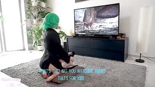 Tatsumaki gets her tight pussy railed in a steamy cosplay scene