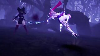 Under The Witch Alpha - Hero Alice Introduction, Foot Worship’s giantess fetish comes alive
