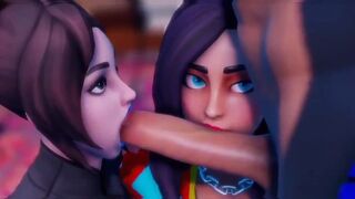 Compilation of blowjobs in Fortnite, featuring the hottest moments in high quality