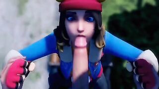 Compilation of blowjobs in Fortnite, featuring the hottest moments in high quality