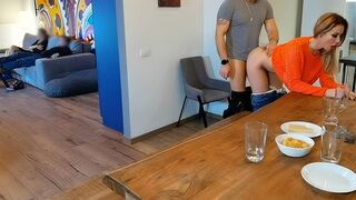 A woman gets even with her husband by cheating right in front of him