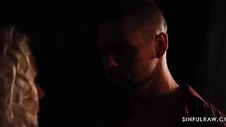 A wife caught her husband cheating, then she made him watch and participate in the passionate action