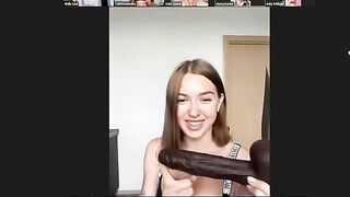 Five hot lesbians are fucking during a Zoom meeting in this steamy video