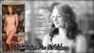 Redhead girl Jessica fucks with a guy in an audition for porn