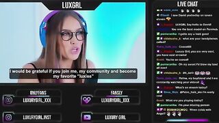 A streamer babe got fucked online in front of her followers