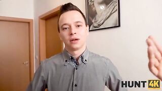 A lucky guy fucked his friend’s new ginger girlfriend for money