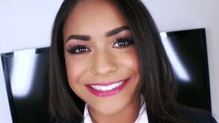 This schoolgirl, Nicole Bexley, is eager to explore new experiences