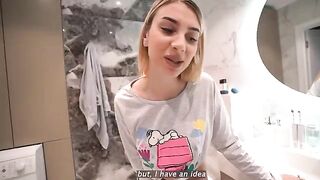 My step sister is a teacher and she’s trying to show me the way to have sex