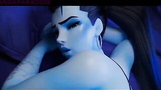 Hot Widowmaker action in high quality HD video
