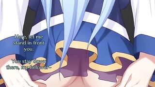 The ass worship of the goddess Aqua from Konosuba is unmatched!