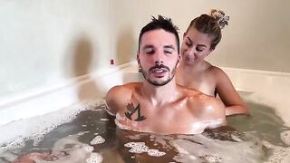 A cute 18-year-old girl gets fucked hard in the jacuzzi