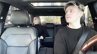 A hot girl agreed to a sex with taxi driver