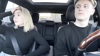 A hot girl agreed to a sex with taxi driver