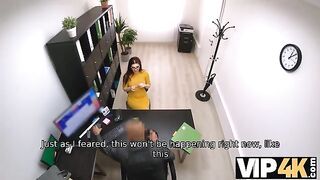 Hungary girl needs quick cash, so she gets fucked in the office