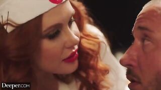Maitland Ward gets her lips on a fresh face