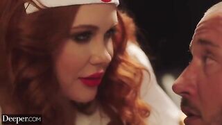 Maitland Ward gets her lips on a fresh face