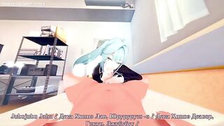 A hot chick is fucking with the handsome boy Faruzan