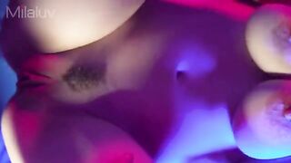 Busty amateur has her wet and tight pussy filled with cum