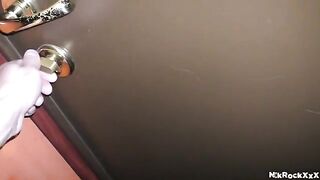 Stalker fucks his target in hardcore scene