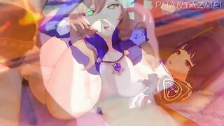 Genshin Impact hentai SFM compilation featuring all the girls getting fucked