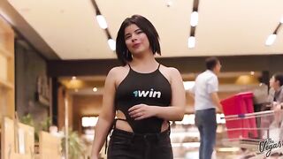 Shopping is a very boring activity, but with Selena Vega, it becomes a sexy one