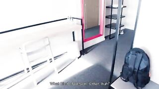 I didn't expect to see my pussy in such a place again