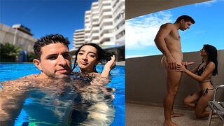 Argentina babe gets fucked hard in the swimming pool