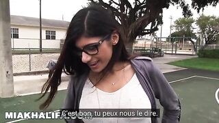 Her boyfriend does not allow her to have a threesome, so she slept with two guys