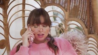 Long distance relationships suck, but phone sex with Riley Reid is awesome!