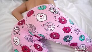 MILF stepmom seduced by her stepson’s cock early morning