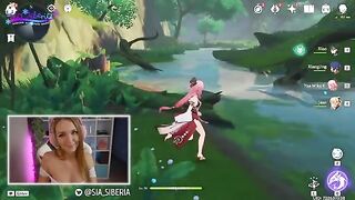 A gamer girl streamer makes a deadly sacrifice for her viewers in a taboo act