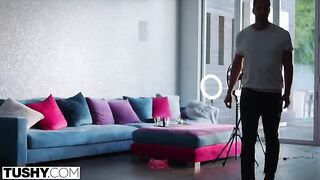 Influencer Lexi got her asshole gapped by TUSHY cameraman