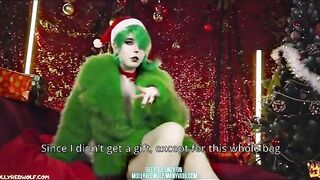 The Grinch has a romantic Christmas with a hot babe in POV style