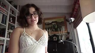 A shy and timid stepdaughter, played by the stunning Leana Lovings, seeks comfort from her stepdad
