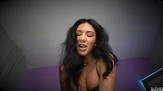 Tinder match gets dominated and fucked by a commanding force in a rough face fuck scene