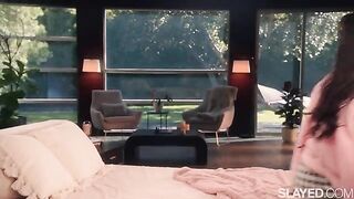 Naughty Lulu teaches her bestie Jennie to loosen up with steamy moves