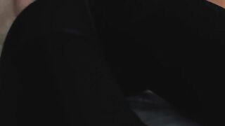 A girl came twice from sex with a muscular man, her strong hands caressed her body