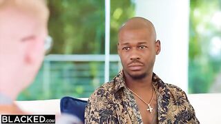 Eve gets a hotwife hall pass and her husband watches, showcasing intense interracial action